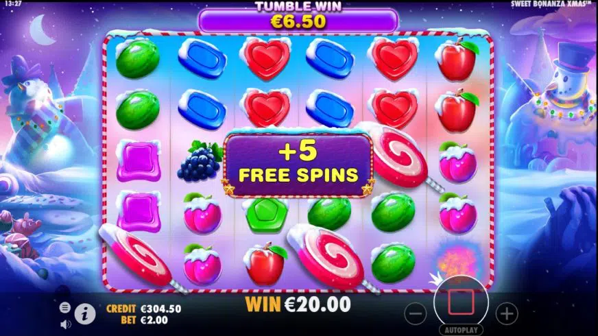 Sweet Bonanza Xmas Free Spins